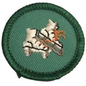 Vintage 1964 Girl Scouts Badge - Round 1.5”